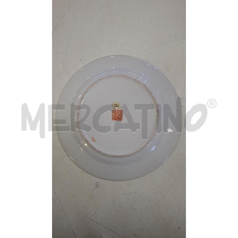 PIATTO PARETE ORIENTALE DIPINTO ORO/ROSSO/NERO DIAM 23 | Mercatino dell'Usato Roma zona marconi 3