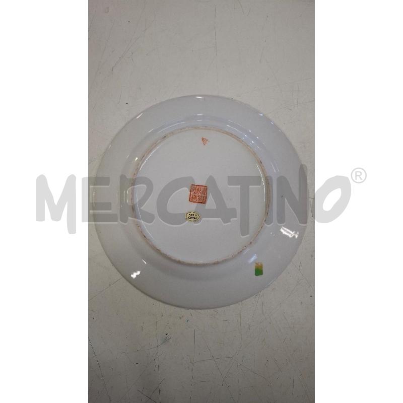 PIATTO PARETE ORIENTALE DIPINTO ORO/ROSSO NERO DIAM 23 | Mercatino dell'Usato Roma zona marconi 3