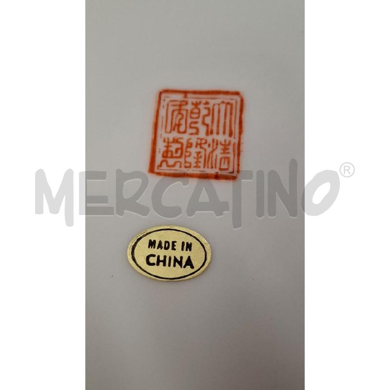 PIATTO PARETE ORIENTALE DIPINTO ORO/ROSSO NERO DIAM 23 | Mercatino dell'Usato Roma zona marconi 4