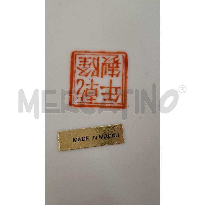 PIATTO PARETE ORIENTALE DIPINTO ROSSO/ORO DIAM 23 | Mercatino dell'Usato Roma zona marconi 4