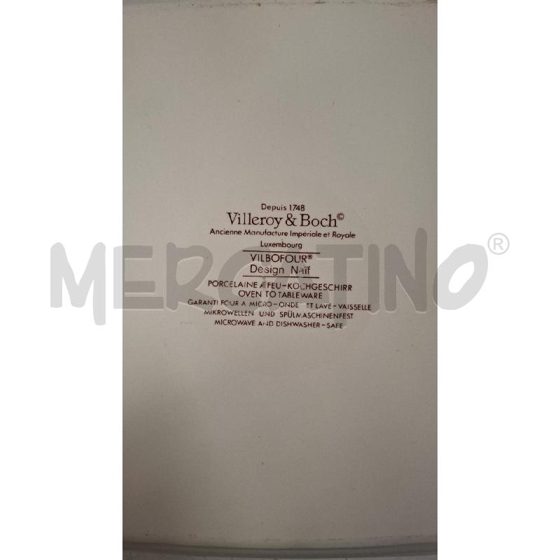 PIROFILA VILLEROY&BOCH NAIF CM 28 C/SCATOLA | Mercatino dell'Usato Roma zona marconi 3