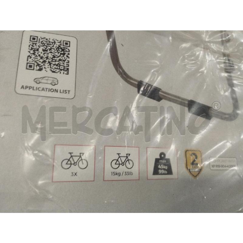 PORTA BICICLETTA BIKI X 3 BICI | Mercatino dell'Usato Roma zona marconi 3
