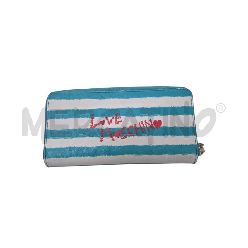 PORTA FOGLIO LOVE MOSCHINO COL BIMBE | Mercatino dell'Usato Roma zona marconi 2