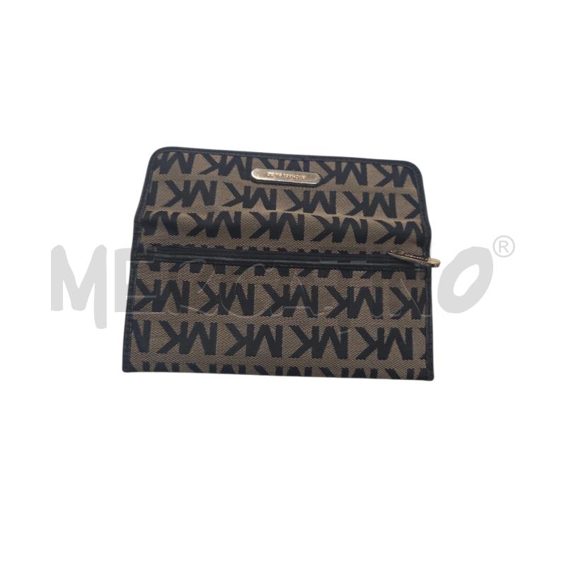 PORTA FOGLIO MICHAEL KORS BEIGE NERO | Mercatino dell'Usato Roma zona marconi 3