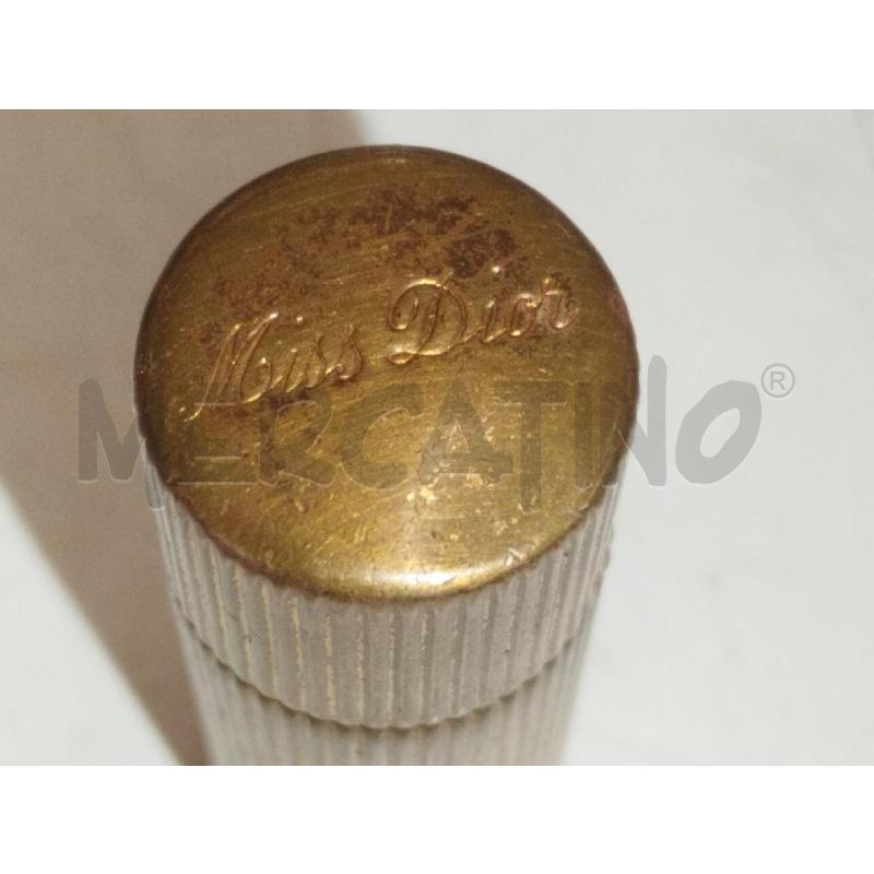 PORTA PROFUMO MISS DIOR CHRISTIAN DIOR METALLO  | Mercatino dell'Usato Roma zona marconi 2