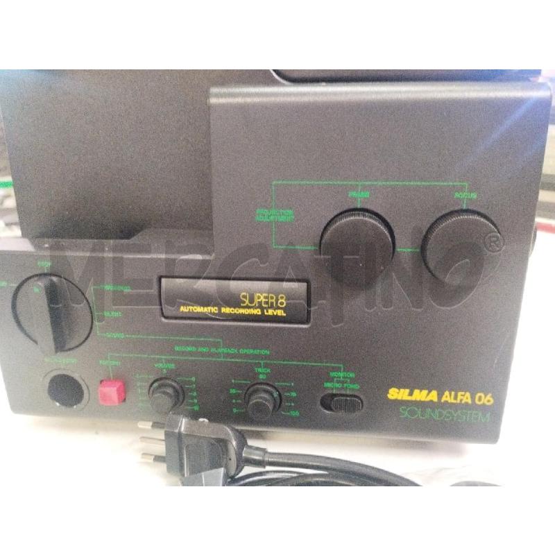 PROIETTORE ALFA 06 SOUNDSYSTEM SILMA | Mercatino dell'Usato Roma zona marconi 2
