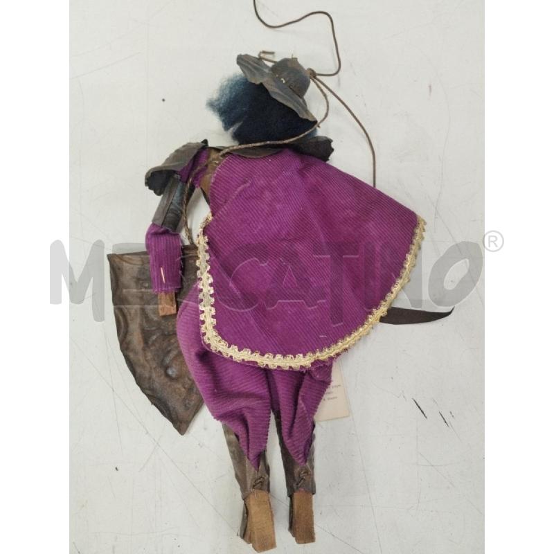 PUPO SICILIANO VESTITO VIOLA | Mercatino dell'Usato Roma zona marconi 4