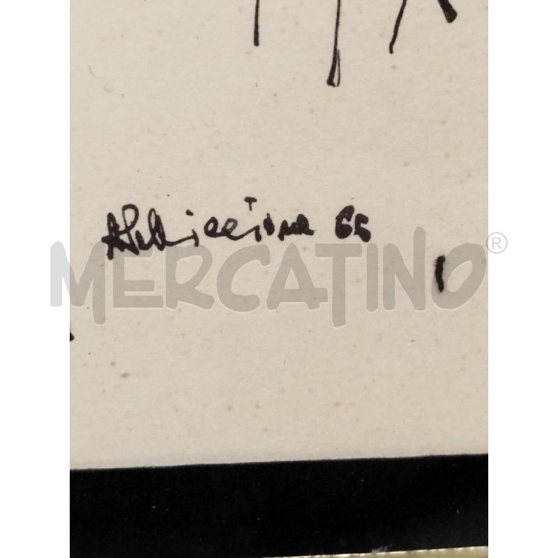 QUADRETTO PDA A.PELLICCIONE 66 2 FIGURE STILIZZATE | Mercatino dell'Usato Roma zona marconi 3