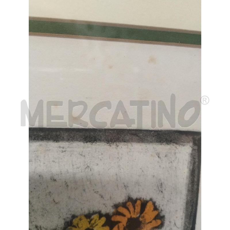 QUADRETTO PDA ENOTRIO VASO FIORI SENZA CERTIFICATO | Mercatino dell'Usato Roma zona marconi 4