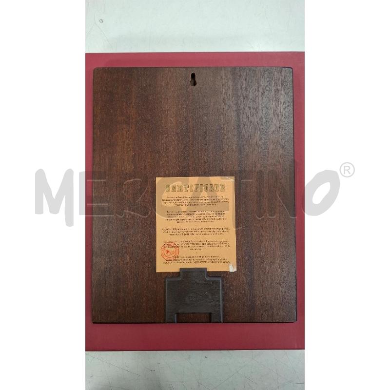 QUADRETTO RIPRODUZIONE VECCHIA ICONA BIZANTINA MIS 23 X 29 X 2 C/SCATOLA  | Mercatino dell'Usato Roma zona marconi 2