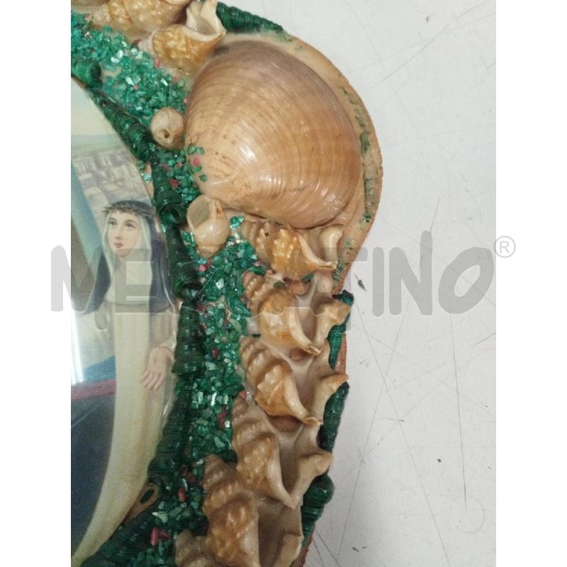 QUADRETTO VECCHIO AVE MARIA CORNICE CONCHIGLIE | Mercatino dell'Usato Roma zona marconi 3