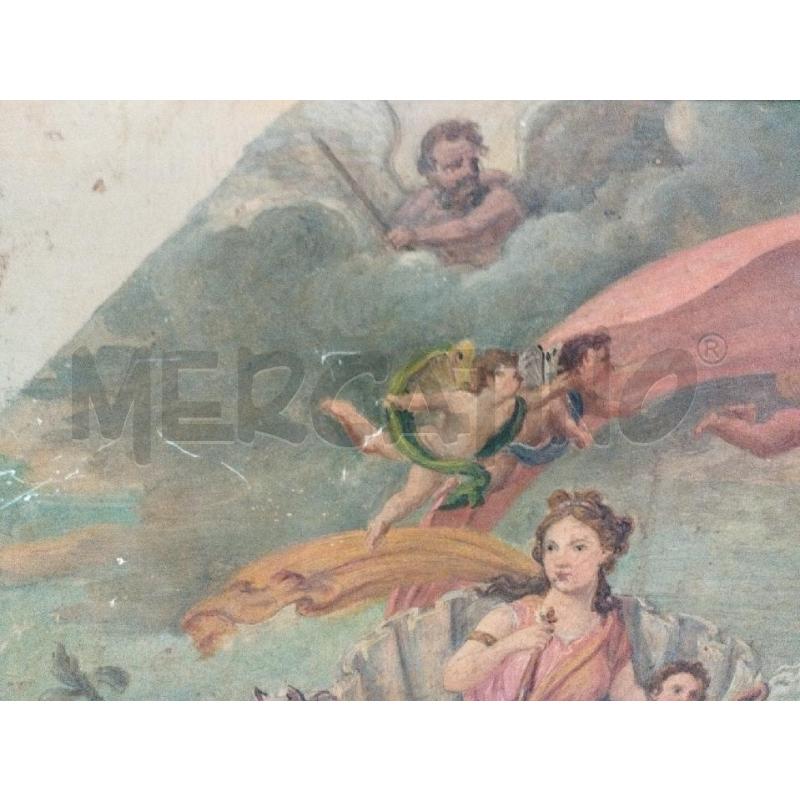 QUADRETTO VECCHIO DIPINTO TRINFO GALATEA | Mercatino dell'Usato Roma zona marconi 2