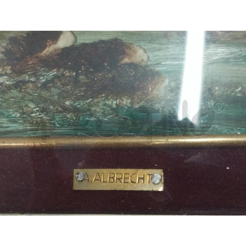 QUADRO ALBRECHT C/BIANCA | Mercatino dell'Usato Roma zona marconi 3