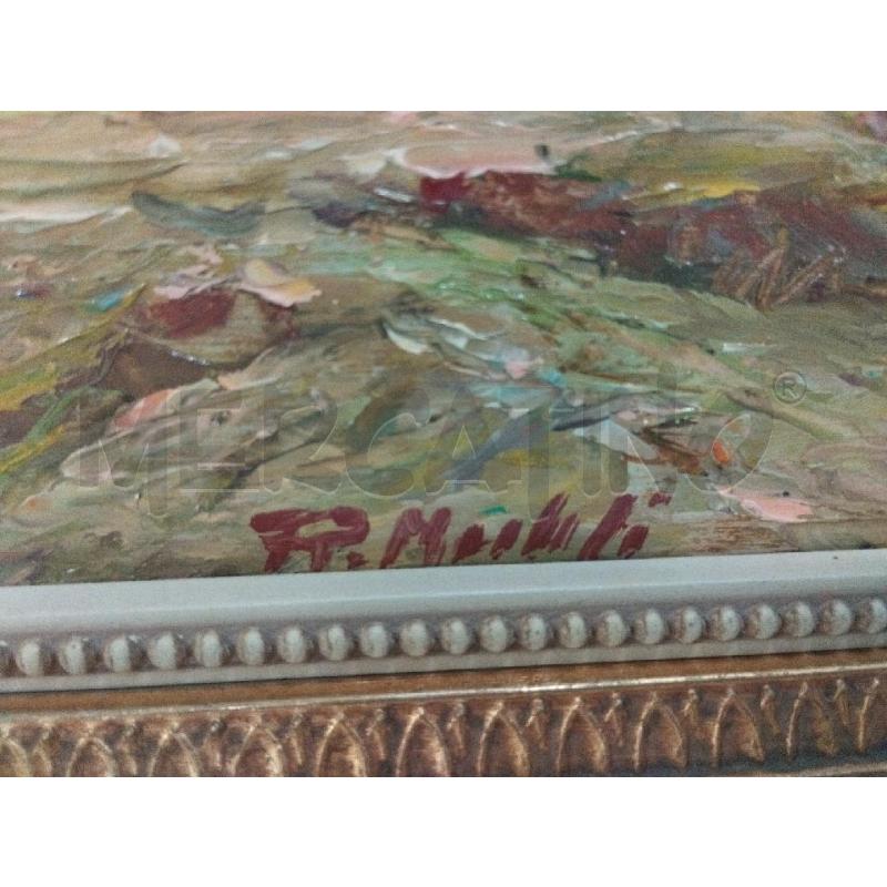 QUADRO DIPINTO CASALR CAMPAGNA D/DORATA FELCI | Mercatino dell'Usato Roma zona marconi 3