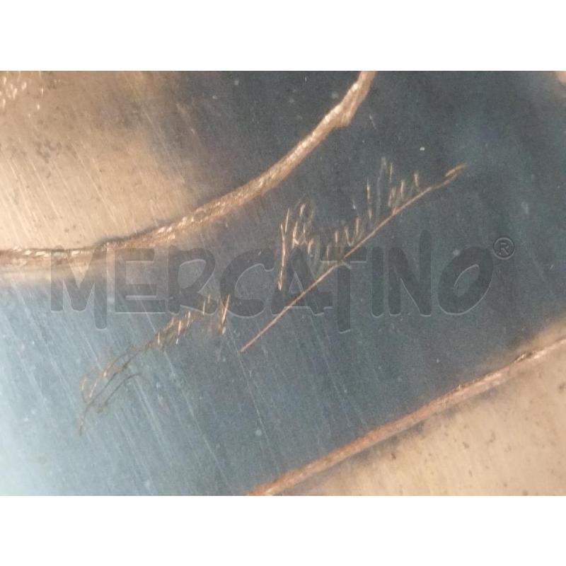 QUADRO DONNA RAMATO E FIRMATO | Mercatino dell'Usato Roma zona marconi 4