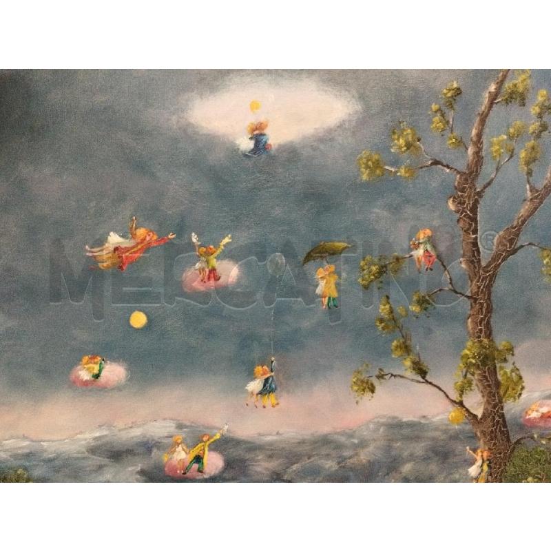 QUADRO LE COPPIETTE GALLO SANTOMARTINO | Mercatino dell'Usato Roma zona marconi 3