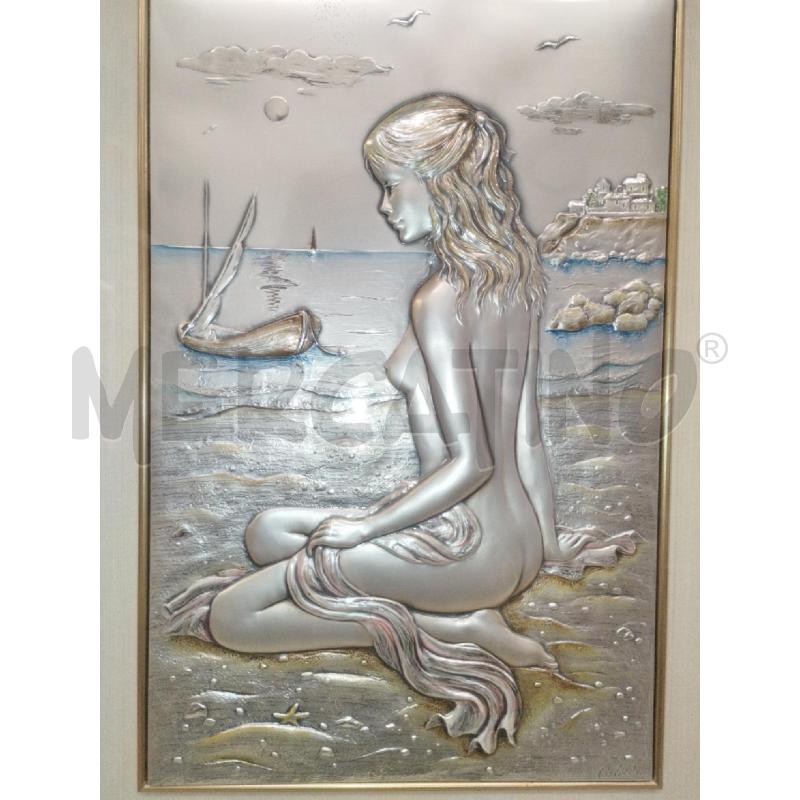 QUADRO NUDO DI DONNA MARE CASTELLANI TIMBRATO ACCA | Mercatino dell'Usato Roma zona marconi 2