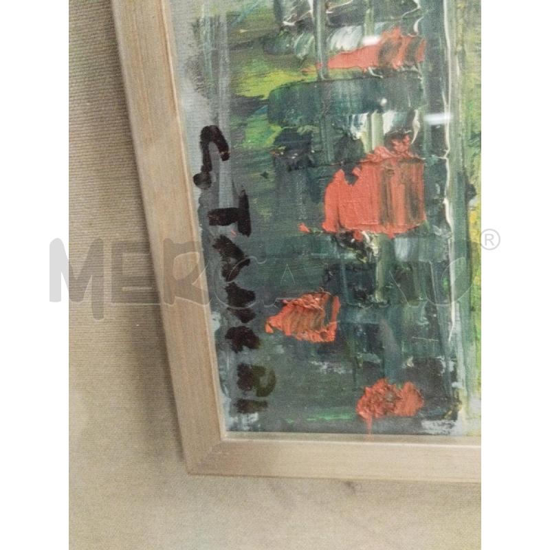 QUADRO PAESAGGIO PORTUALE FIRMATO | Mercatino dell'Usato Roma zona marconi 4