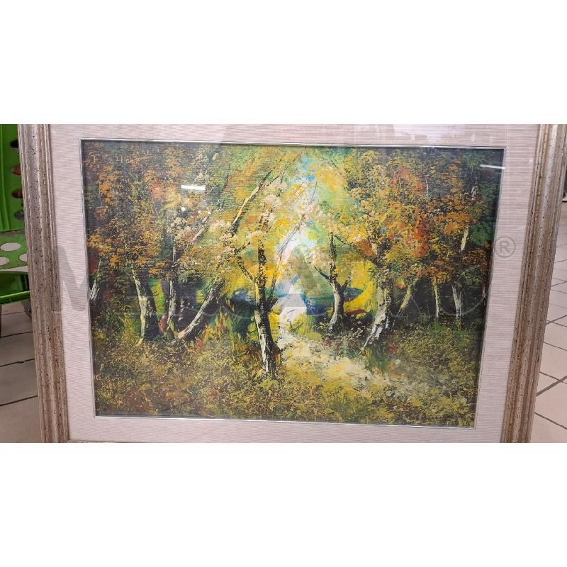 QUADRO SOTTOBOSCO A FIRMA PECORARO | Mercatino dell'Usato Roma zona marconi 1