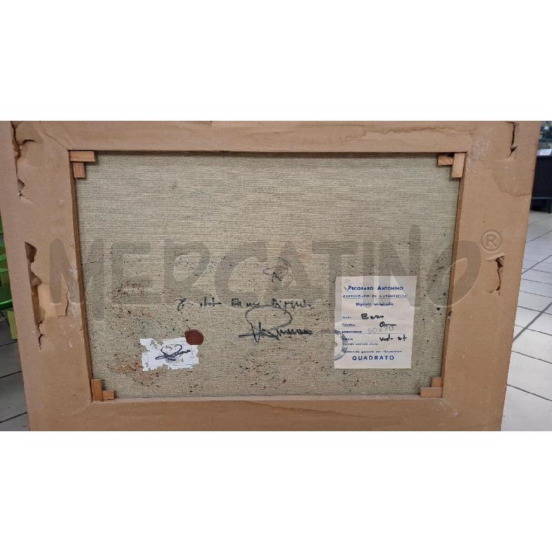 QUADRO SOTTOBOSCO A FIRMA PECORARO | Mercatino dell'Usato Roma zona marconi 3