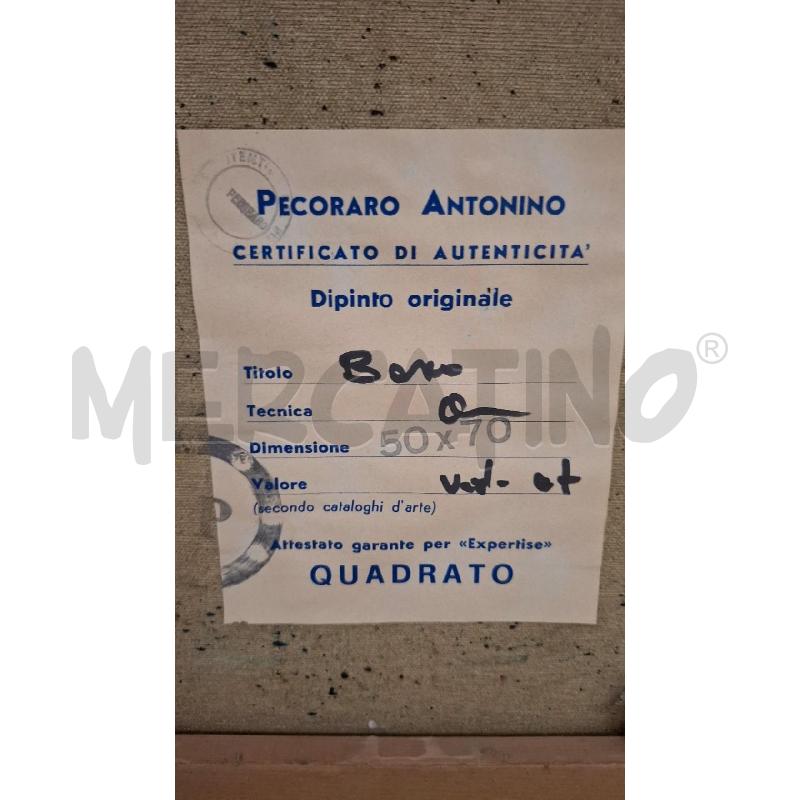 QUADRO SOTTOBOSCO A FIRMA PECORARO | Mercatino dell'Usato Roma zona marconi 5