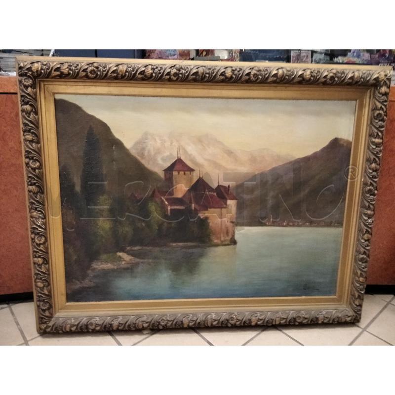 QUADRO VECCHIO CASTELLO SUL MARE ENRICA | Mercatino dell'Usato Roma zona marconi 1