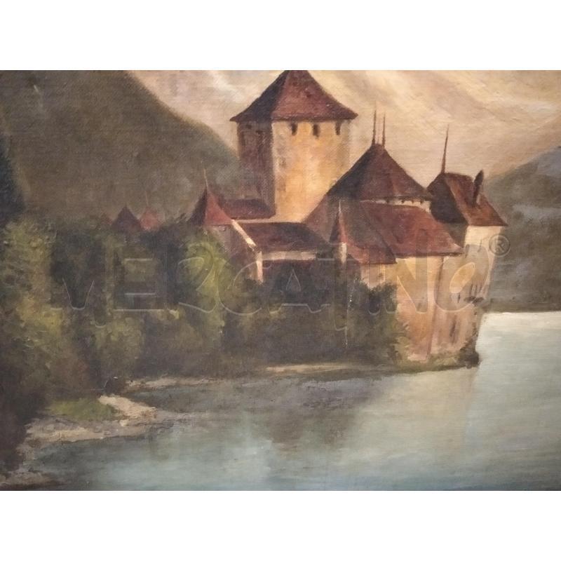 QUADRO VECCHIO CASTELLO SUL MARE ENRICA | Mercatino dell'Usato Roma zona marconi 2