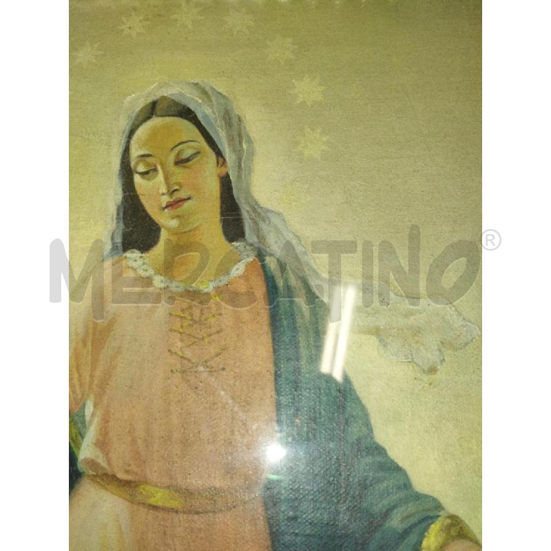 QUADRO VECCHIO RIPRODUZIONE MADONNA DIPINTO  | Mercatino dell'Usato Roma zona marconi 4