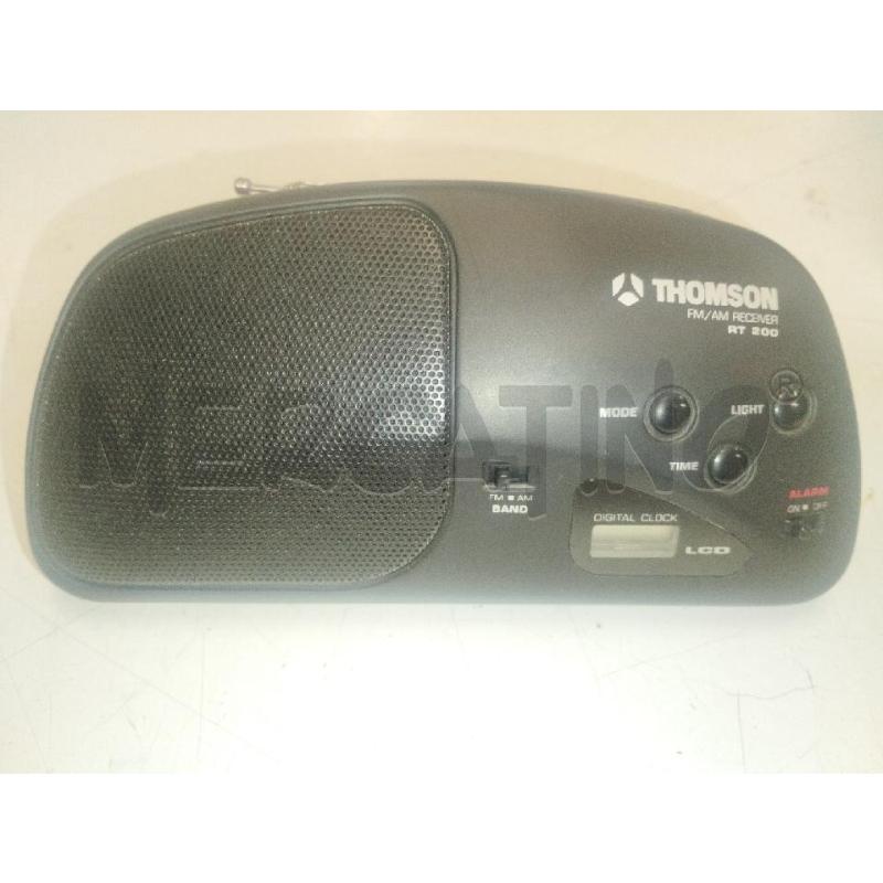 RADIOLINA SVEGLIA THOMSON RT200 | Mercatino dell'Usato Roma zona marconi 2