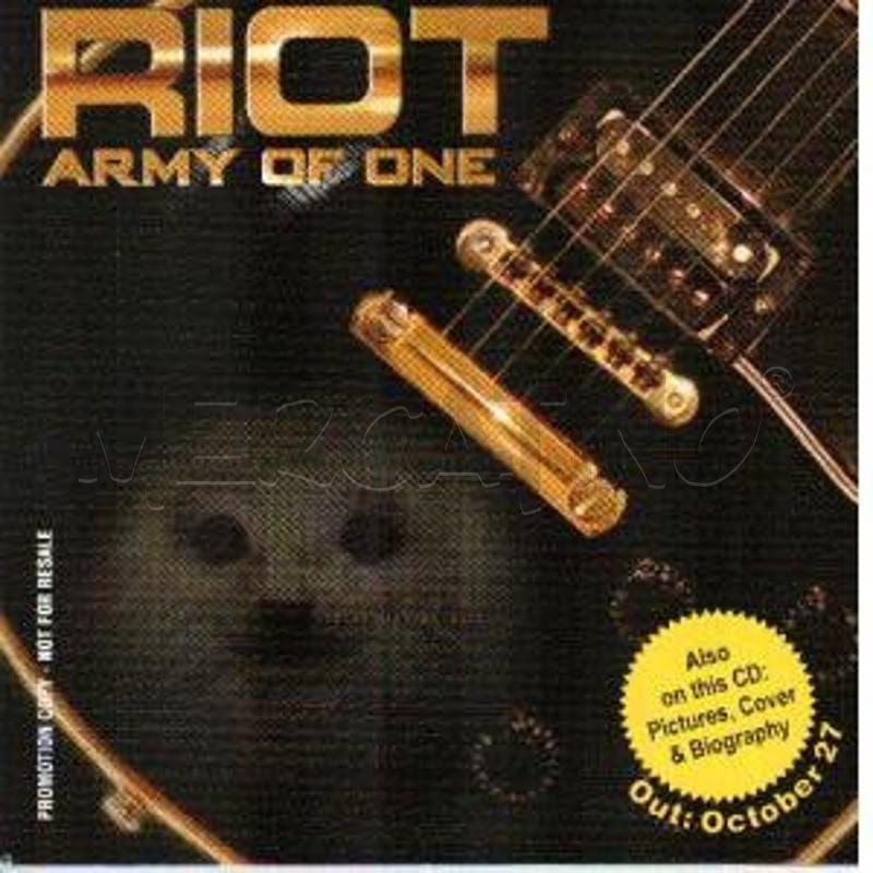 RIOT (4) - ARMY OF ONE | Mercatino dell'Usato Roma zona marconi 1