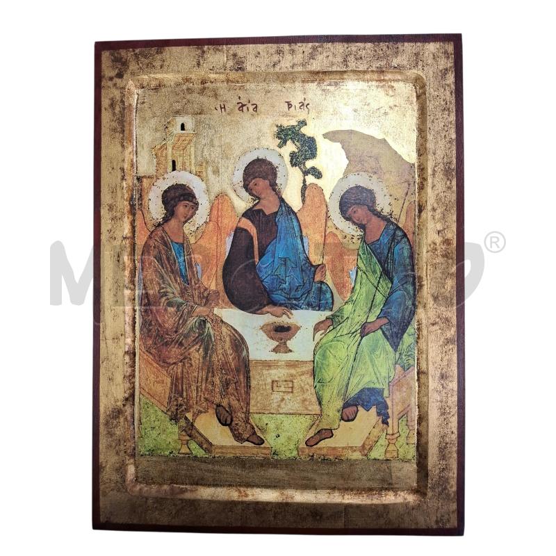 RIPRODUZIONE STAMPA BIZANTINA SULEGNO  ANTISSIMA TRINITA'30 X 40  | Mercatino dell'Usato Roma zona marconi 1