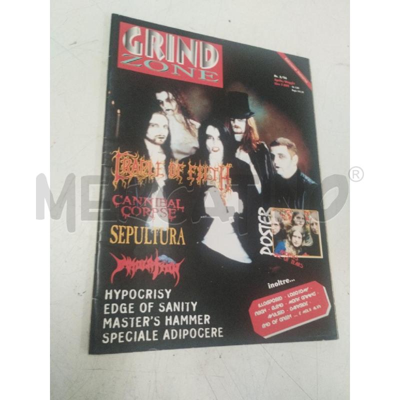 RIVISTA GRIND ZONE NUMERO 2/96 | Mercatino dell'Usato Roma zona marconi 1