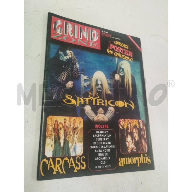 RIVISTA GRIND ZONE NUMERO 3/96 | Mercatino dell'Usato Roma zona marconi 1