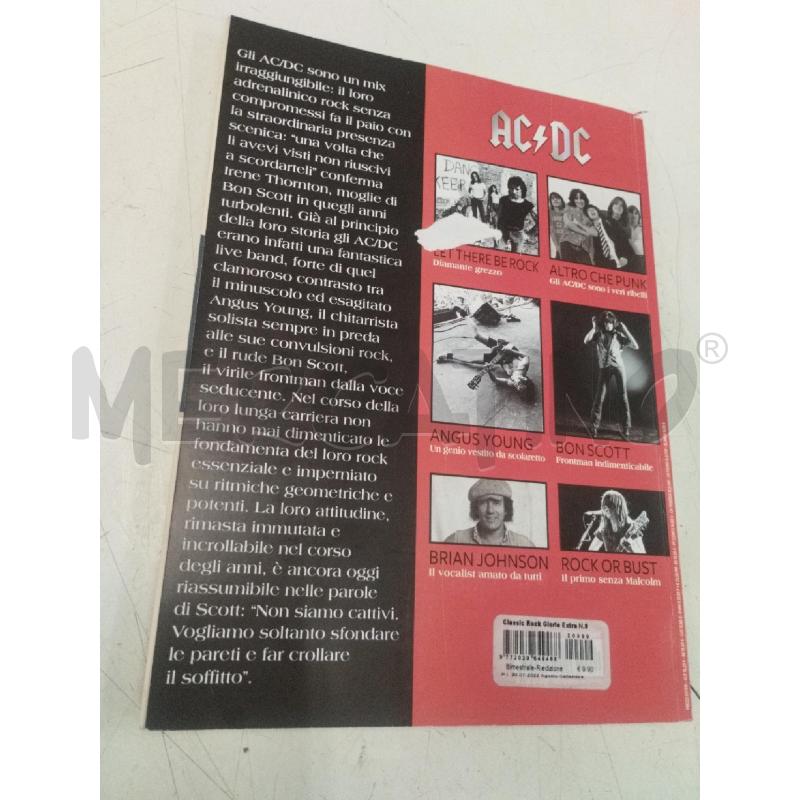 RIVISTA LE GRANDI GLORIE DEL ROCK AC/DC | Mercatino dell'Usato Roma zona marconi 2