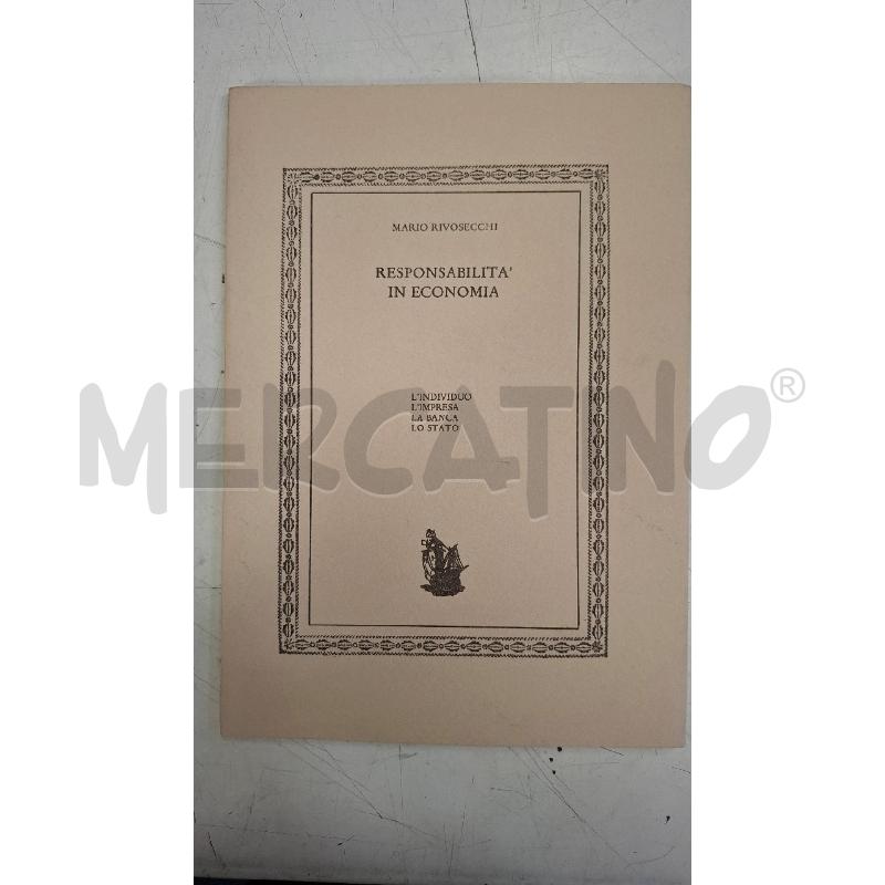 RIVOSECCHI RESPONSABILITA' IN ECONOMIA | Mercatino dell'Usato Roma zona marconi 1