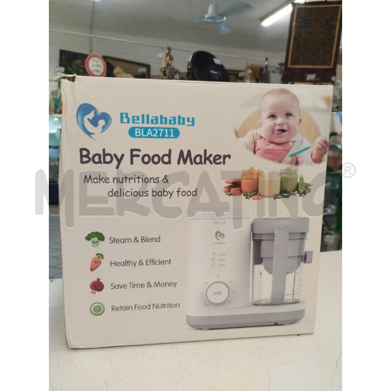 ROBOT BABY FOOD MAKER BELLABABY BLA2711 NUOVO | Mercatino dell'Usato Roma zona marconi 1