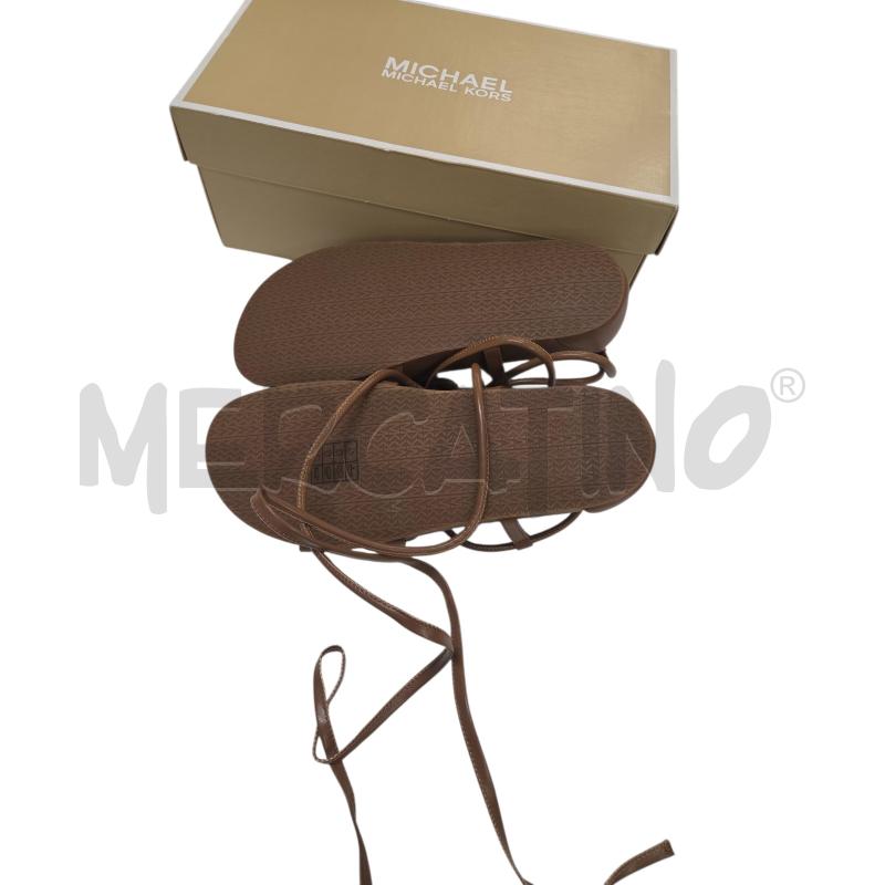 SANDALI D MICHAEL KORS BEIGE (S) | Mercatino dell'Usato Roma zona marconi 3