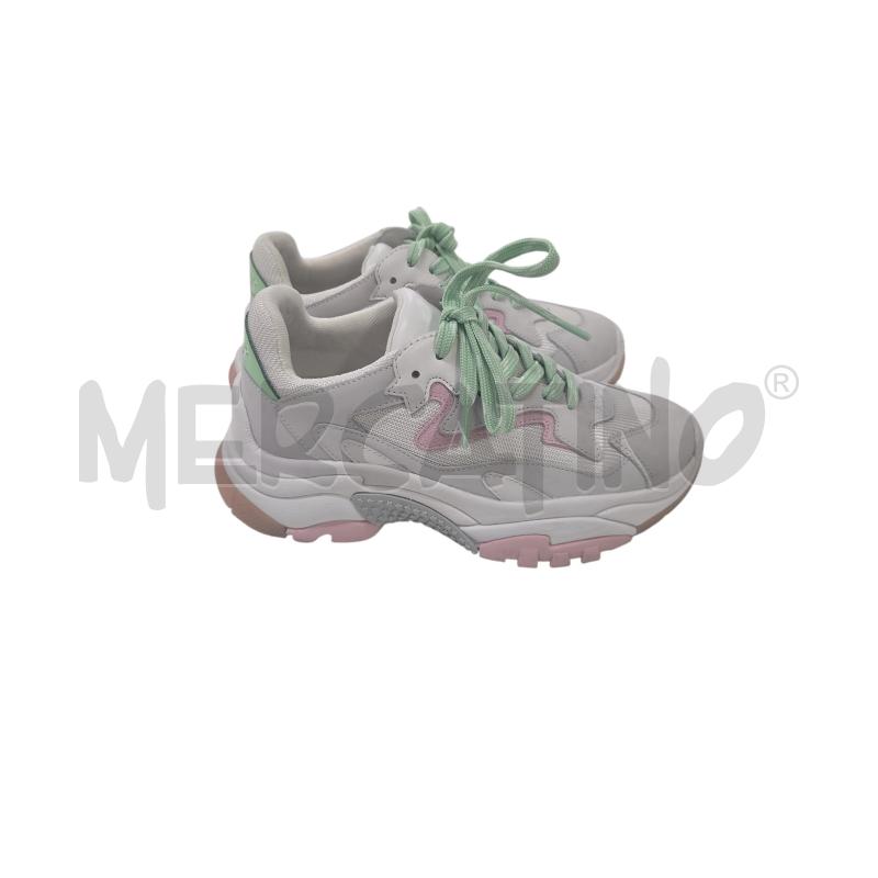 SCARPE D ASH BIANCO ROSA VERDE (16) | Mercatino dell'Usato Roma zona marconi 2