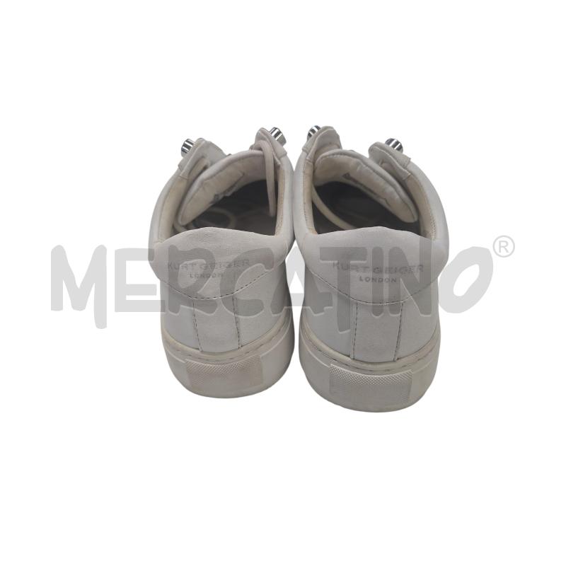 SCARPE D KURT GEIGER BIANCO(2)STRASS | Mercatino dell'Usato Roma zona marconi 3