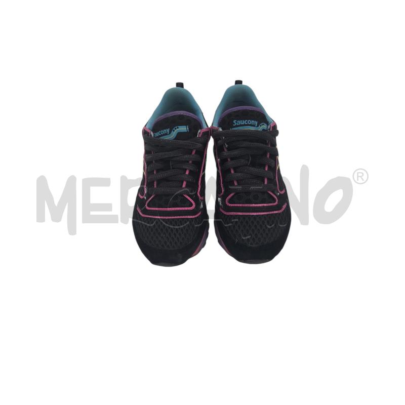 SCARPE D SAUCONY NERO(3)MULTICOLOR | Mercatino dell'Usato Roma zona marconi 1