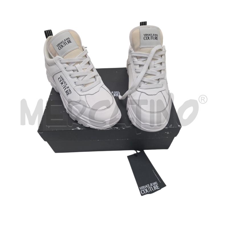 SCARPE U VERSACE BIANCO(S) | Mercatino dell'Usato Roma zona marconi 4