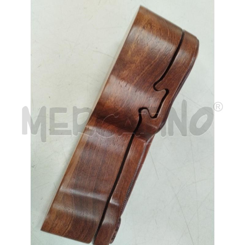 SCATOLA CHITARRA LEGNO  | Mercatino dell'Usato Roma zona marconi 3