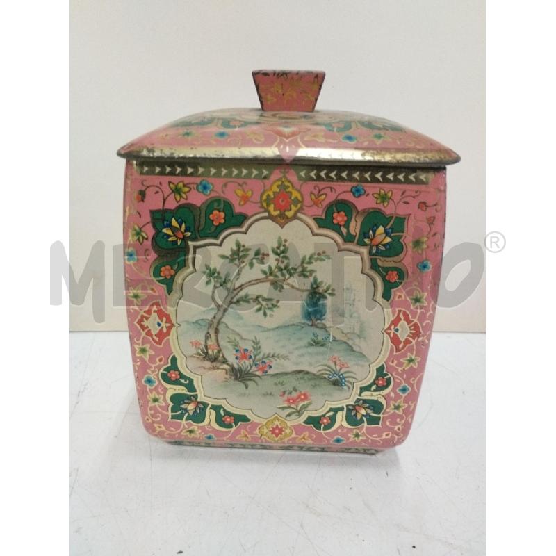 SCATOLA LATTA VINTAGE METALBOX COMPANY VINTAGE | Mercatino dell'Usato Roma zona marconi 1