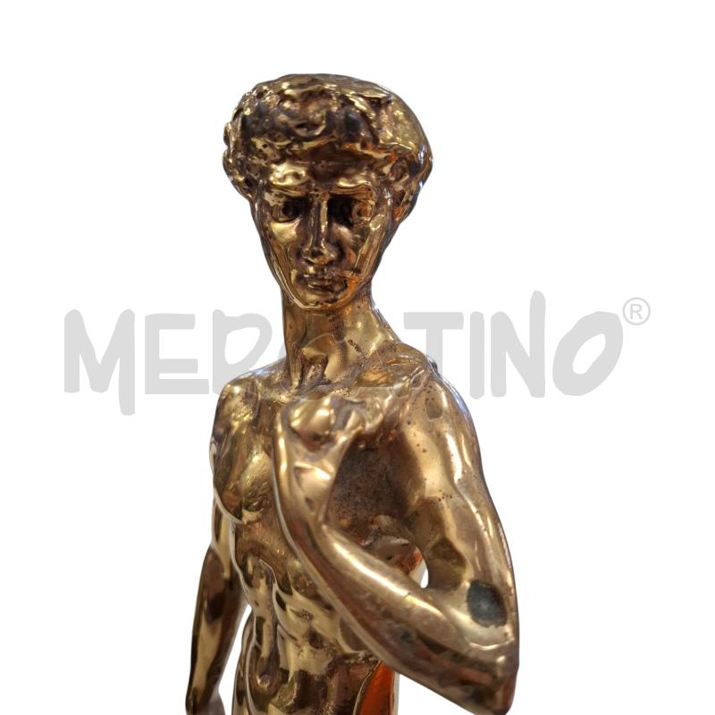 SCULTURA DAVID DONATELLO BRONZO DORATO ALT CM 36 | Mercatino dell'Usato Roma zona marconi 2