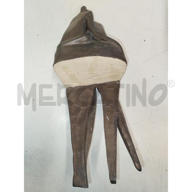 SCULTURA FIRMATA TE.WIERIK AMANTI SEDUTI | Mercatino dell'Usato Roma zona marconi 3