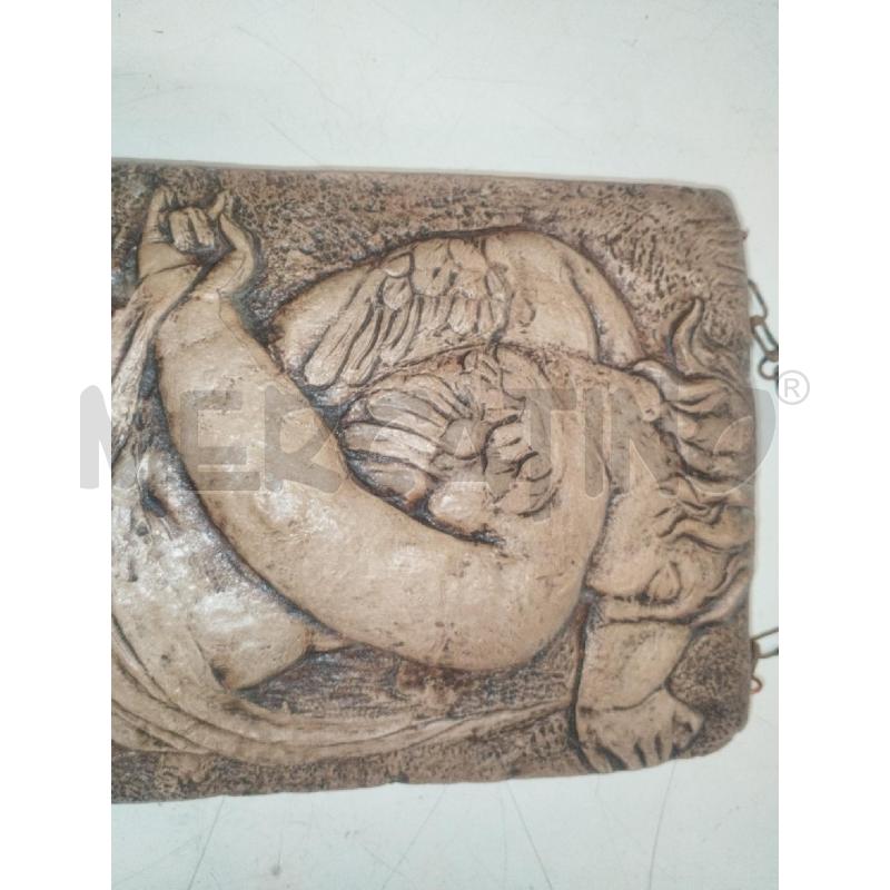 SCULTURA TERRACOTTA NUDO LATO B | Mercatino dell'Usato Roma zona marconi 2