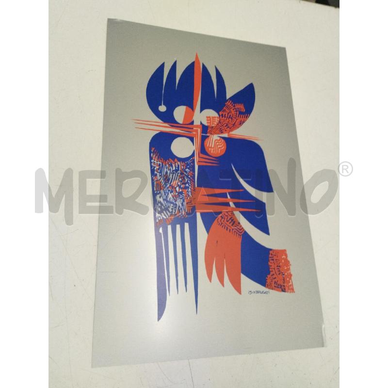 SERIGRAFIA SU ALLUMINIO BRUSATI | Mercatino dell'Usato Roma zona marconi 1
