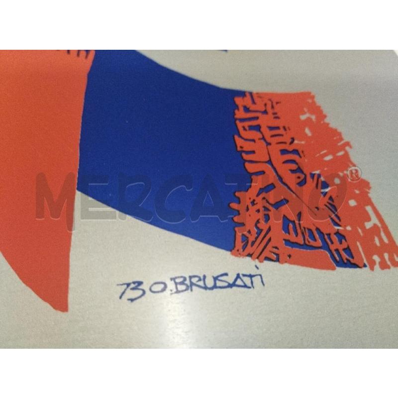 SERIGRAFIA SU ALLUMINIO BRUSATI | Mercatino dell'Usato Roma zona marconi 2