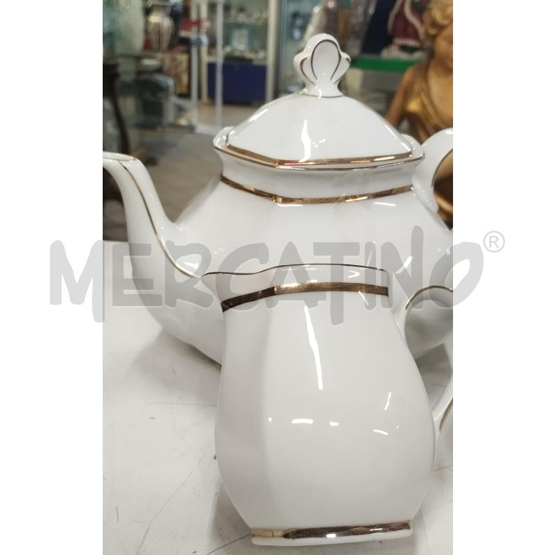 SERVIZIO DA TE PZ 15 WINTERLING BIANCO/ORO | Mercatino dell'Usato Roma zona marconi 2