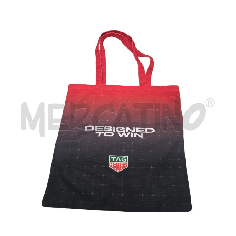 SHOPPER TAG HEUER ROSSA NERA OROLOGIO | Mercatino dell'Usato Roma zona marconi 2